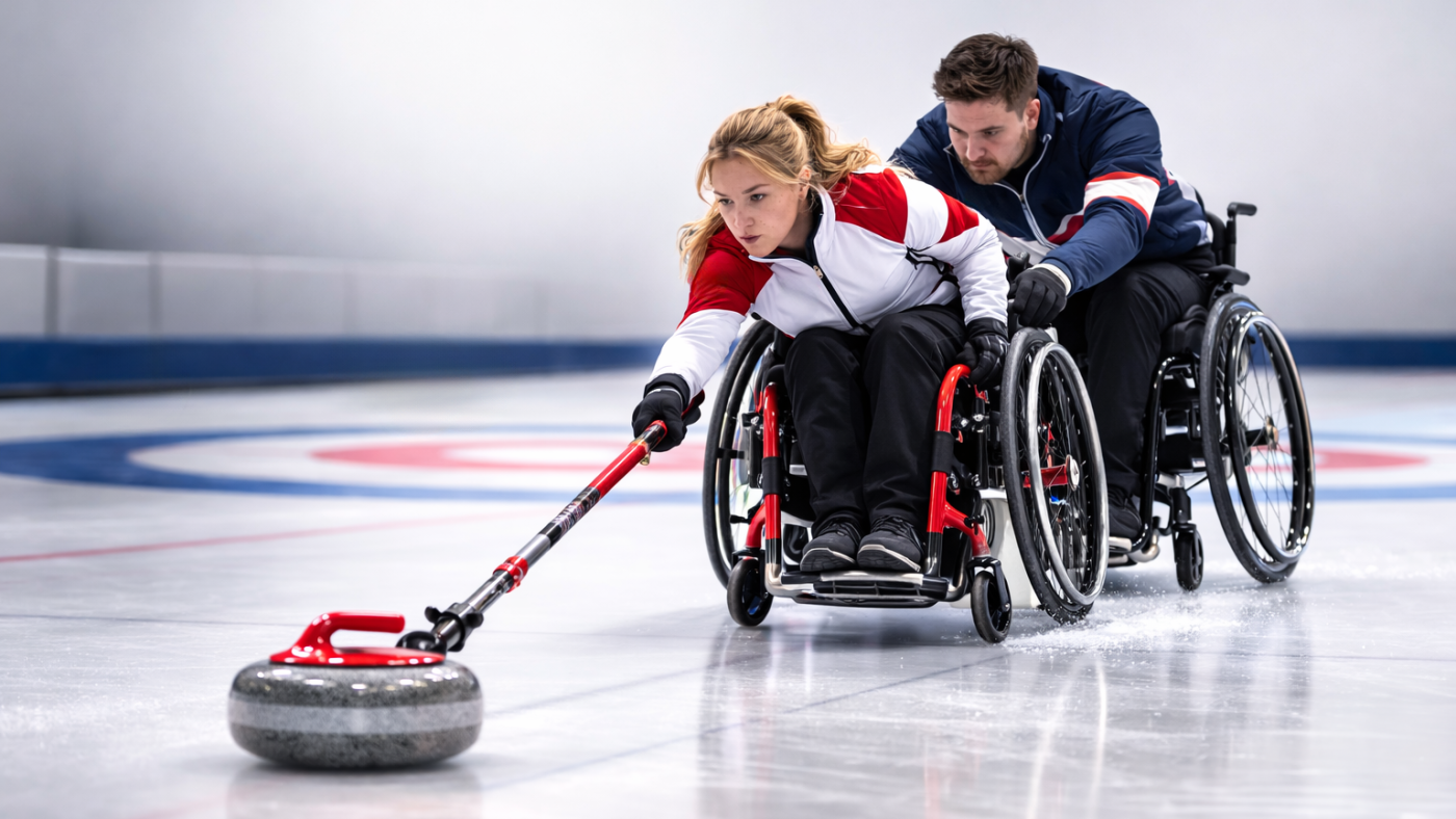 동계 패럴림픽 휠체어 컬링